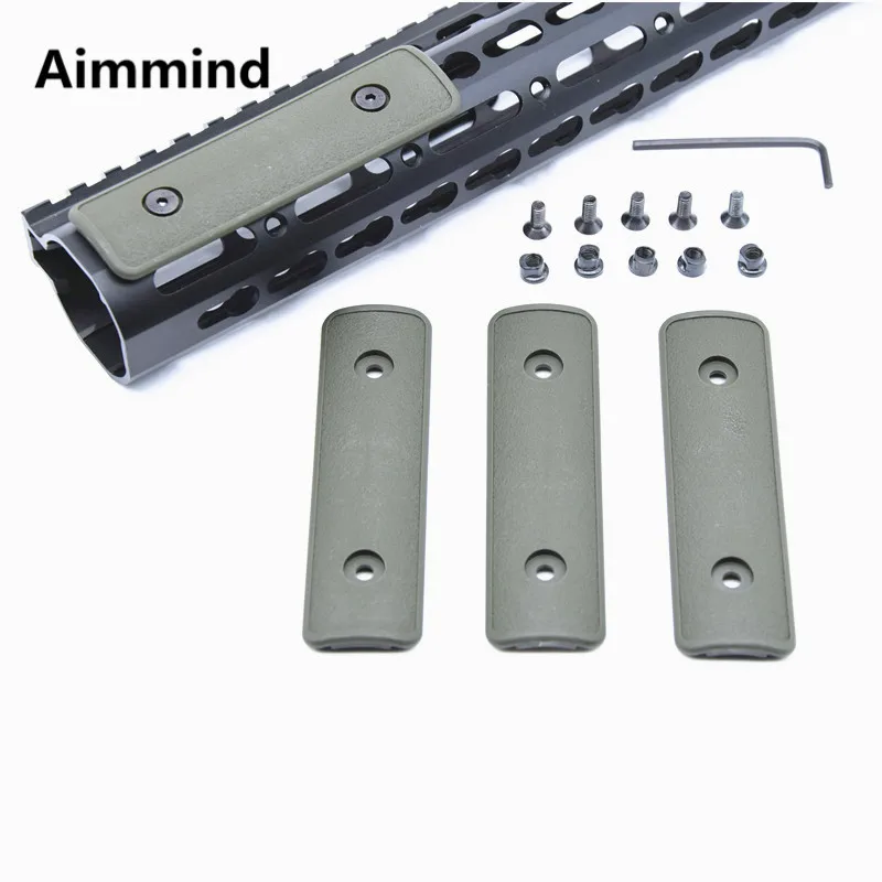 

3pcs 4" Keymod Rail Panel handguard Cover Keymod Panels