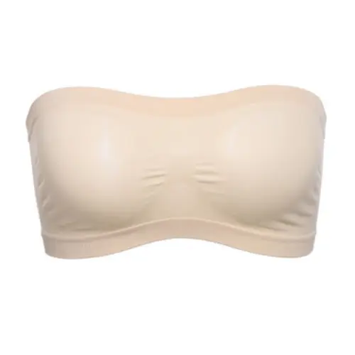 Women Tube Tops Strapless Bandeau Sexy Bra Bralette Seamless