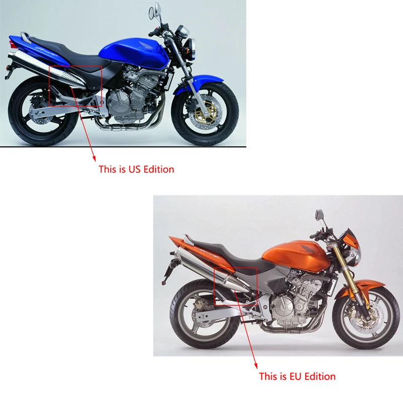 Выхлопная система для Honda CB600F Hornet мотоцикл коллекторная труба 51 мм Глушитель 470 мм выхлопная труба глушитель слипоны ЕС США издание