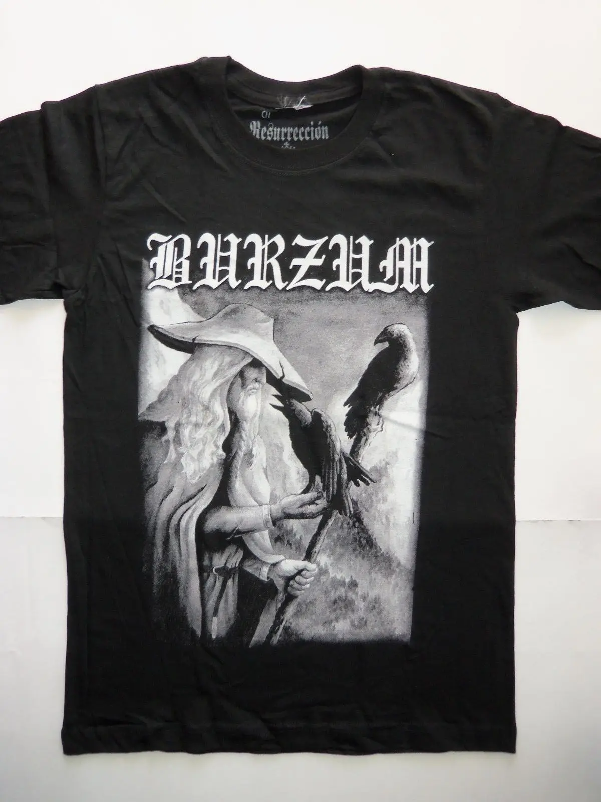 1BURZUM T-Shirt Dark Funeral Darkthrone Mayhem Emperor Bathory Filosofem Aske Fashion T Shirts Slim Fit O-Neck Top Tee |