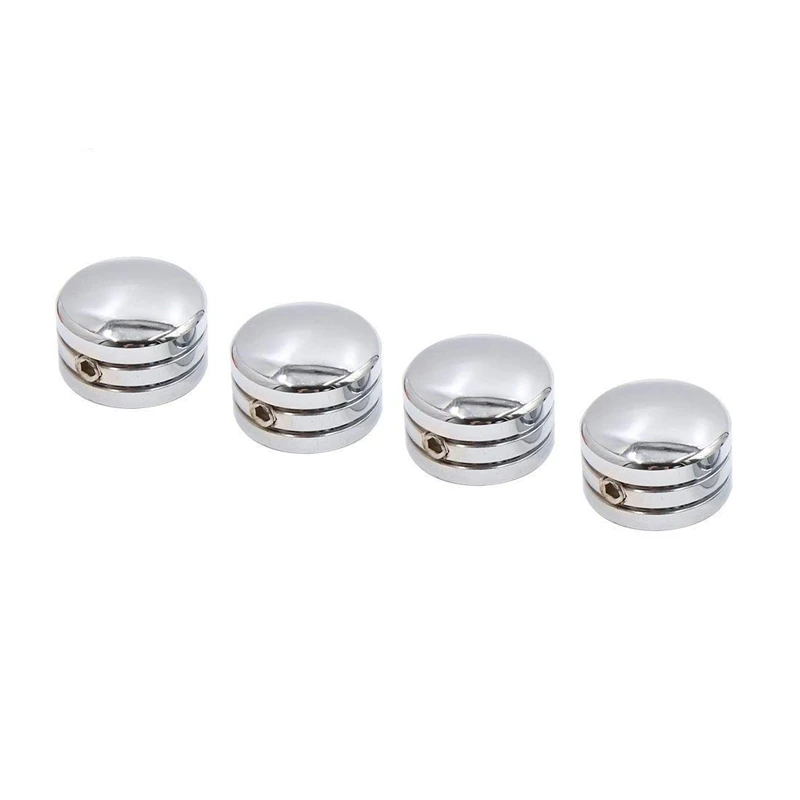 

Motorcycle Engine Piston Screw Cover Cap for Harley Softail Dyna Sportster 883 1200 72 X48 750 (Pack 4)