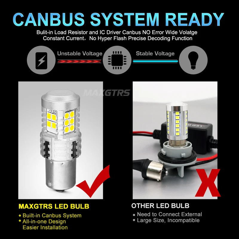 Sinal de Volta do Carro Canbus 7440 W21w 3030 Lâmpada Led Branco Âmbar Nenhum Erro Hyper Flash Luz Reversa Traseira 2x Ba15s P21w 1156 10 6??