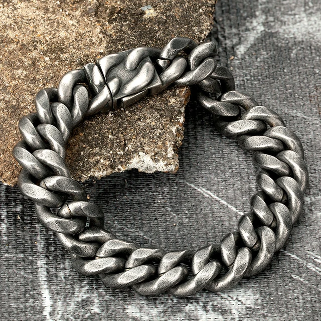 Mens 316L Stainless Steel Curved Link Mens Sterling Silver Bracelets Silver  Color Jewelry, Wholesale 15mm Length Model: HB10 Y1125 Dro From  Lihuibusiness, $4.31 | DHgate.Com