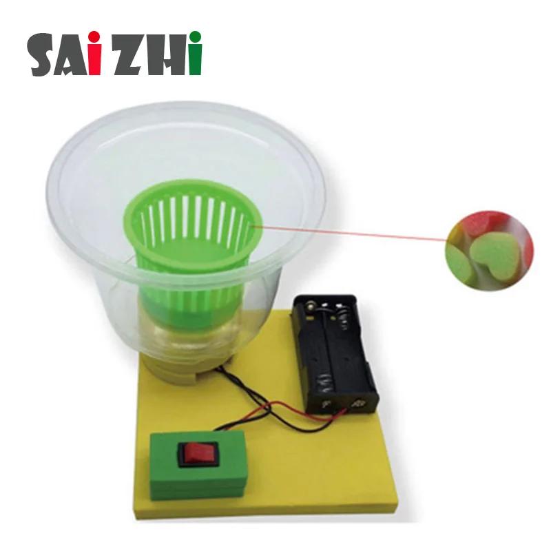 

Saizhi Model Toy Diy Machine Motor Change Dry Machine Developing Intelligent STEM Electric Toy Birthday Gift SZ3216
