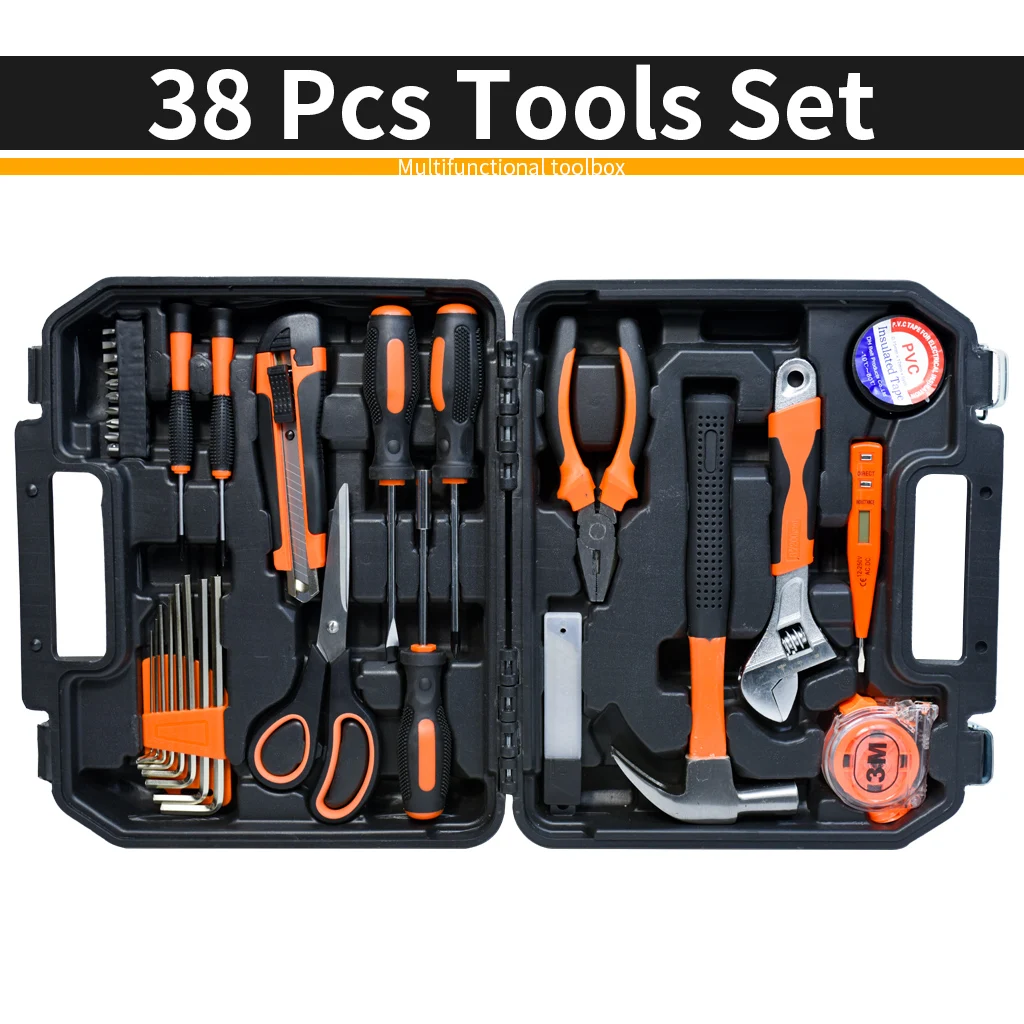 130pcs General Hand Tool Set Household Repair Hand Tool Kit With Plastic  Toolbox Storage Case Socket Wrench Screwdriver - Hand Tool Sets - AliExpress