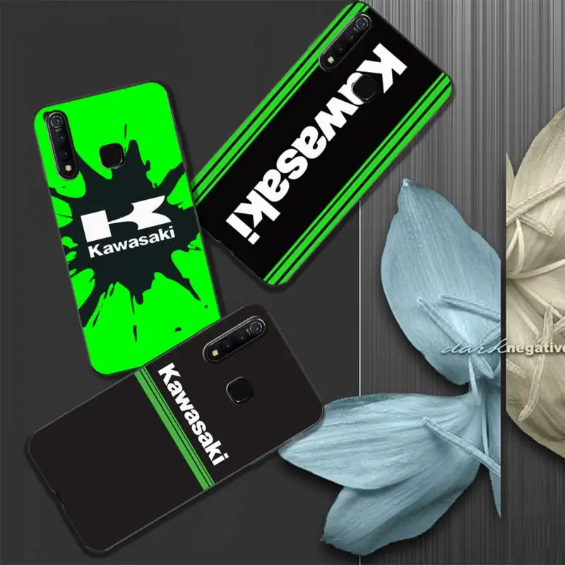 

Japanese Brand Kawasaki Ninja Moto Silicone Phone Cover Case For Vivo U3x Y11 Y12 Y19 Y81 Y91C V9 V17 V15 Pro Funda
