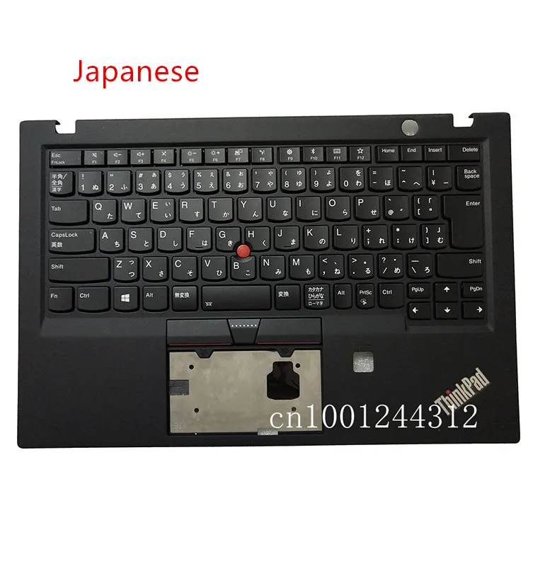 Чехол для ноутбука lenovo Thinkpad X1 Carbon 5TH Gen palmreest верхний корпус Клавиатура рамка крышка/с Японская Клавиатура 01ER695