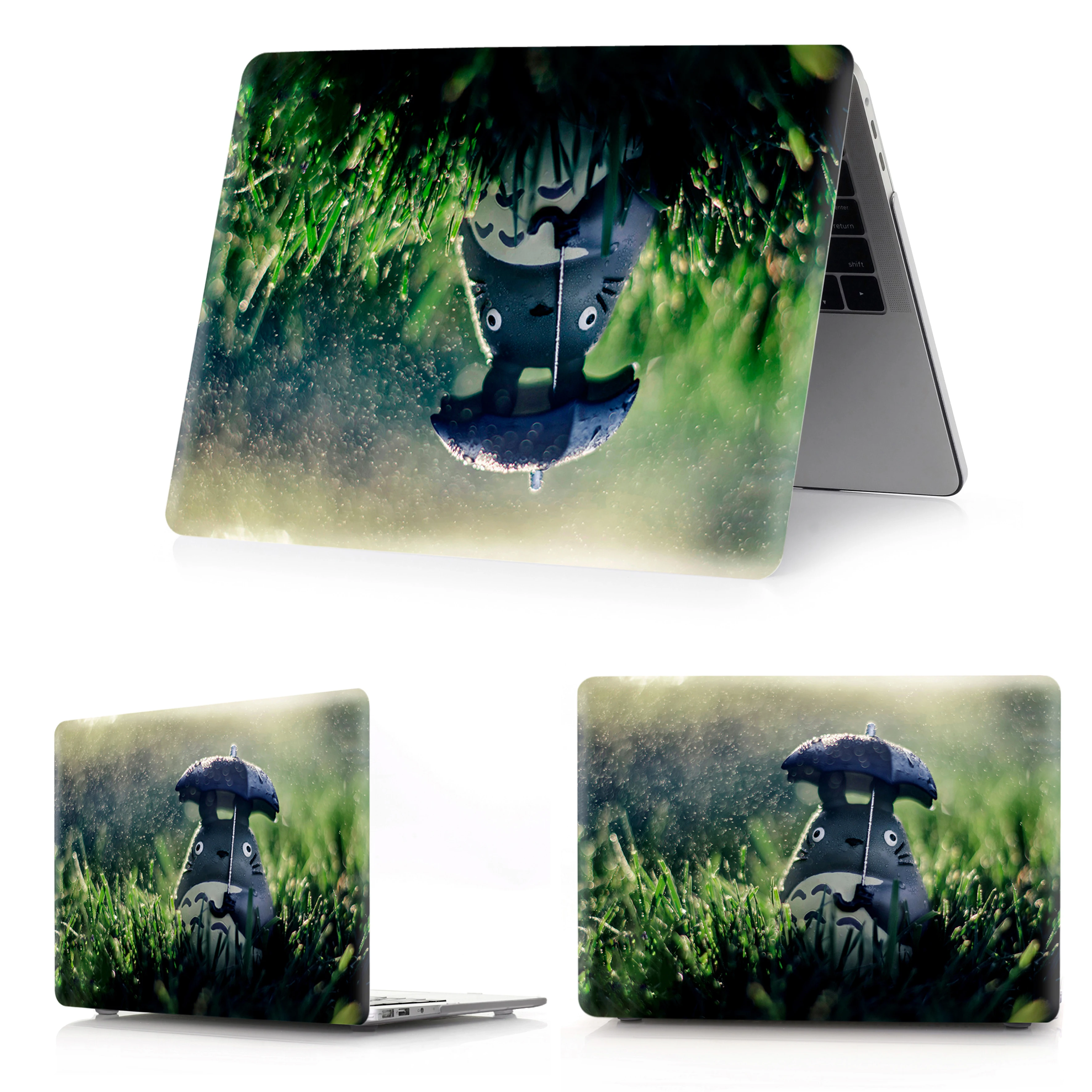 Корпус для ноутбука Totoro с цветным принтом Apple Macbook M1 Chip Air Pro Retina 11 12 13 15 16 A2337