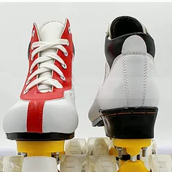 Unisex Skate Shoes New Style Adult Beginner Personalized Classical Vintage Roller Skating Patins Quad Roller Skate Shoes KC50LH