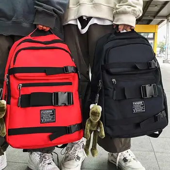 

Travel Backpack Fashion with Ornaments Nylon Waterproof Unisex Both Shoulders Teenagers School Bag Hiking Backslide