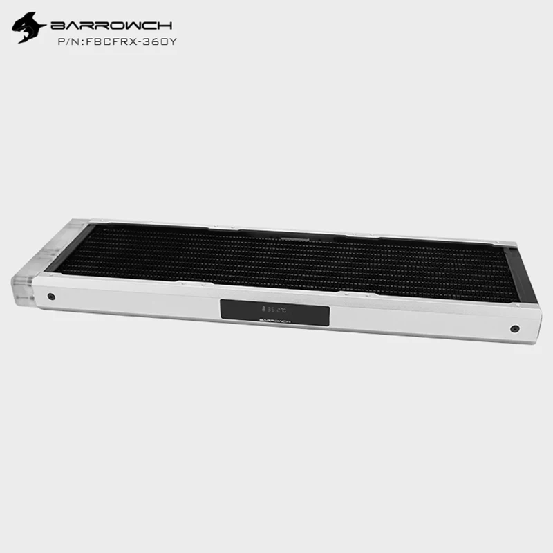 Barrowch FBCFRX 360 Хамелеон рыбы модульный мм радиатор с oled дисплеем акриловый/POM