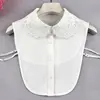 Sitonjwly mujeres Blanco sólido falso hueco Collar camisa con Collar falso damas mujer Collar suéter vestido Decororation ► Foto 3/6