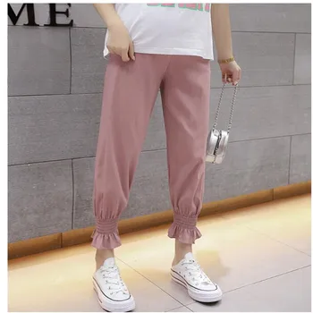 

Maternity Leggings Pants 2020 High Waist Elastic Waist Tummy Control Belly Bloomer Legins Plus Size 2XL XL M Pink Blue Blue Ropa