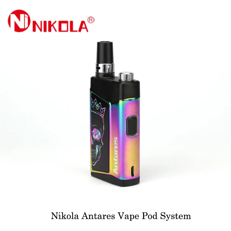 Nikola Antares Vape Pod system набор электронных сигарет 1200 мАч 2 мл емкость все-в-одном Vape испаритель VS Lost Vape Orion Kit