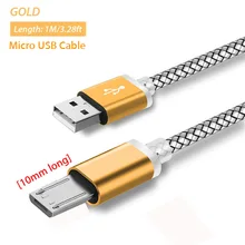 10 мм микро USB кабель для Blackview BV6000/BV5000/BV4000/Geotel G1/AGM X1/DOOGEE S60/S60 Lite/Doogee S30 адаптер кабель для зарядного устройства