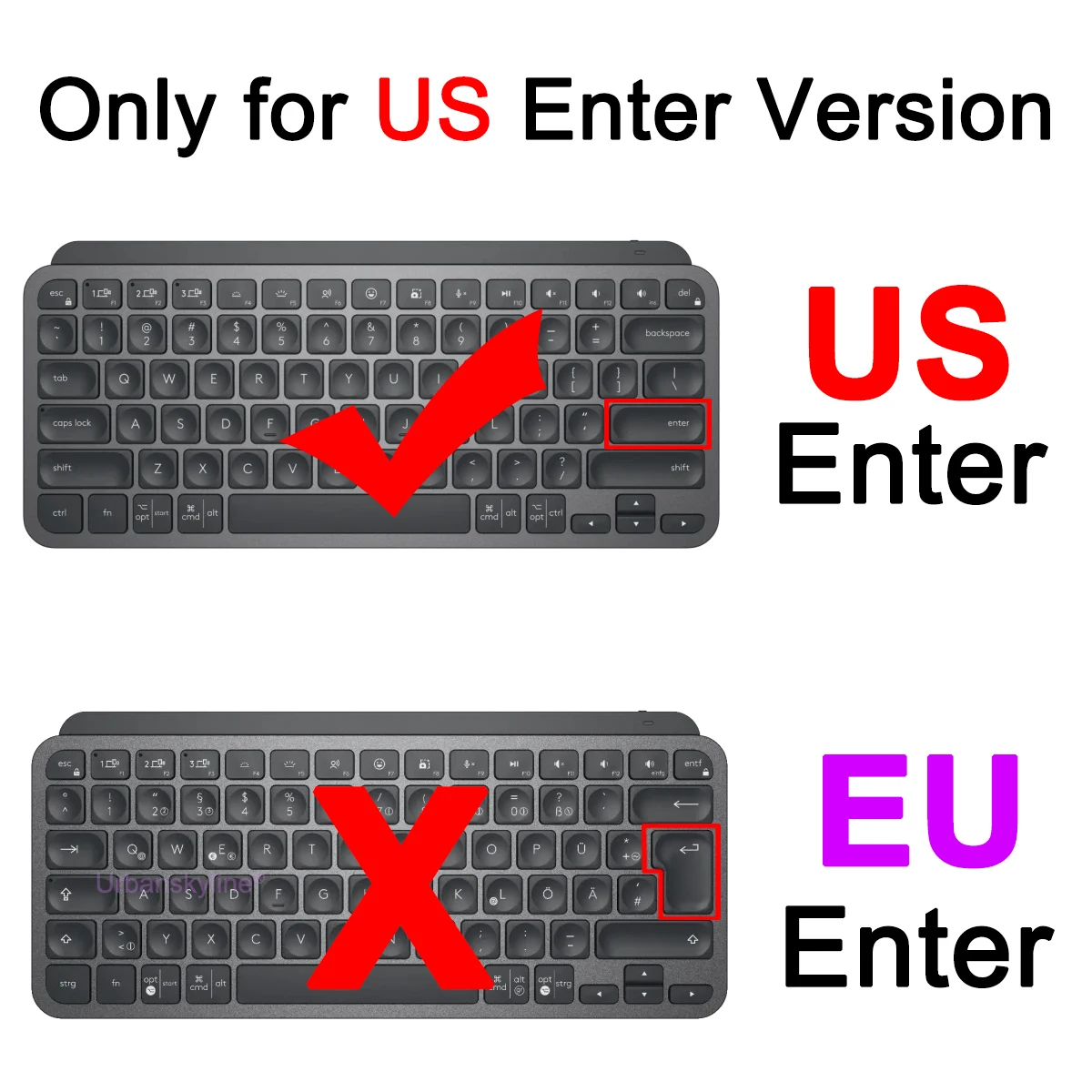 for MX KEYS MINI Keyboard Cover for Logitech MX KEYS MINI for Mac Business Protector Skin Case Silicone Accessory TPU 2021