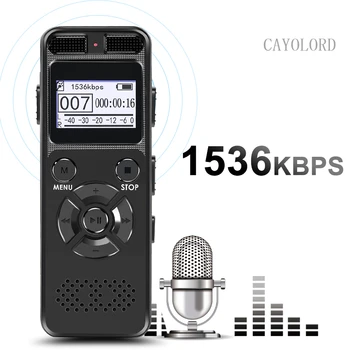 

Professional Smart Digital Voice Recorder Portable HD Sound Audio Hidden Recording Dictaphone MP3 Music Player