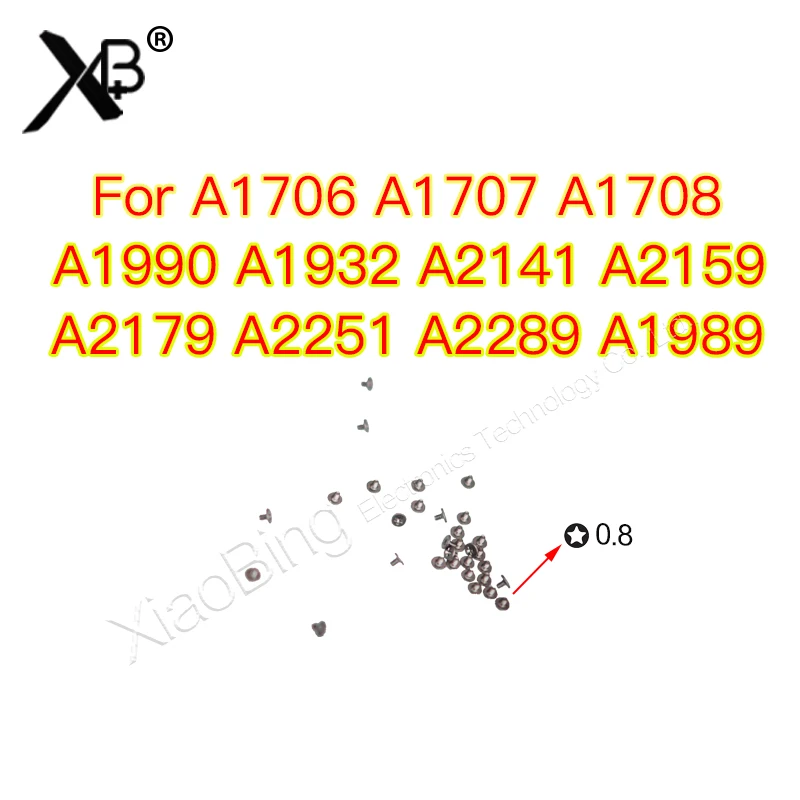 Сменные винты для клавиатуры Macbook Pro A1706 A1707 A1708 A1989 A2141 A1932 A2159 A2179 A2251 A2289 | Компьютеры