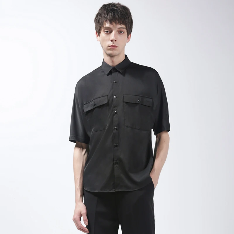 Рубашка мужская с коротким рукавом