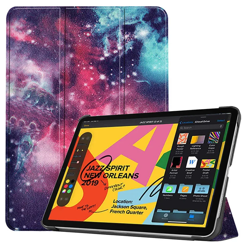 

iPad Air 4 Case 10.9 Inch 2020 with Magnetic Attached Wirelesly Charge + Auto Wake/Sleep for 2020 New iPad Air 4th Generation