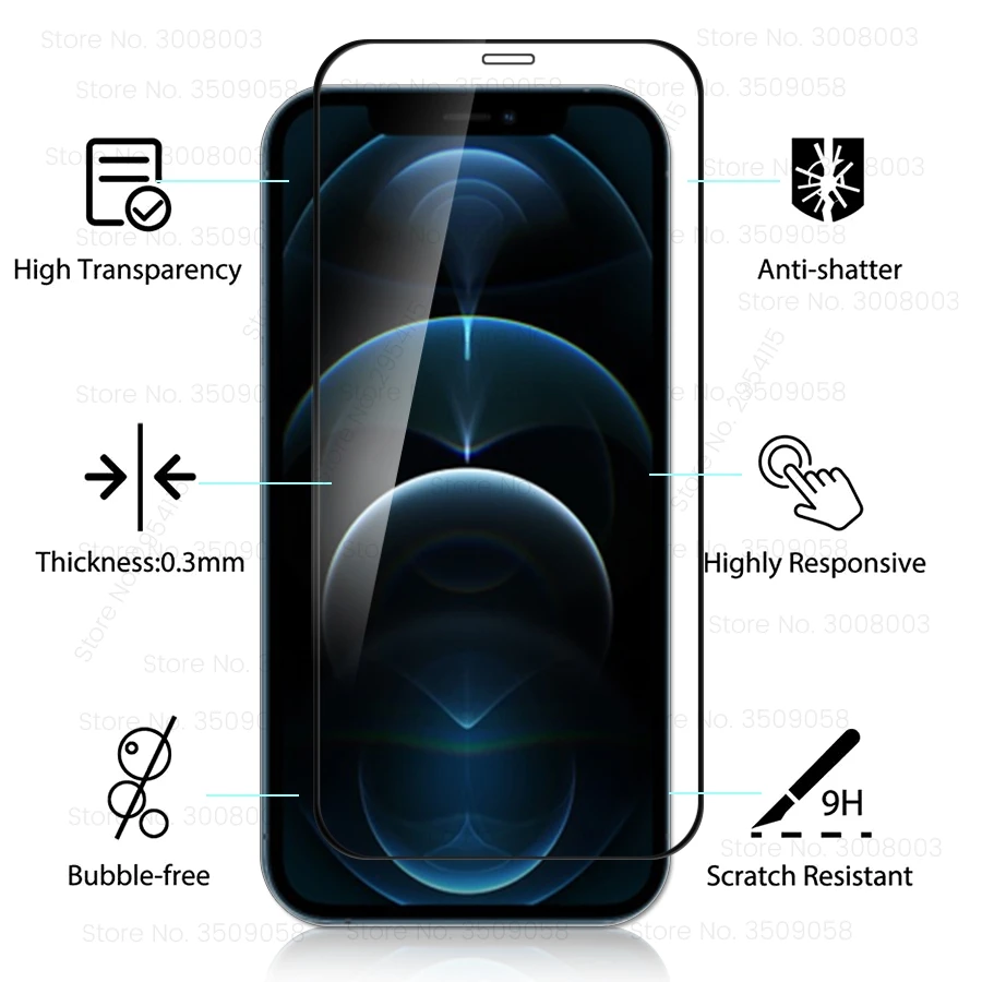 protective glass for apple iphone 12 pro case cover for iphone 12pro coque fundas on iphone12 mini aifon 12pro max camera glass