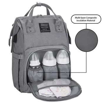 

Backpack Bag Mummy Large Capacity Stroller Bag Mom Baby Multi-function Waterproof Outdoor Travel Diaper Bags