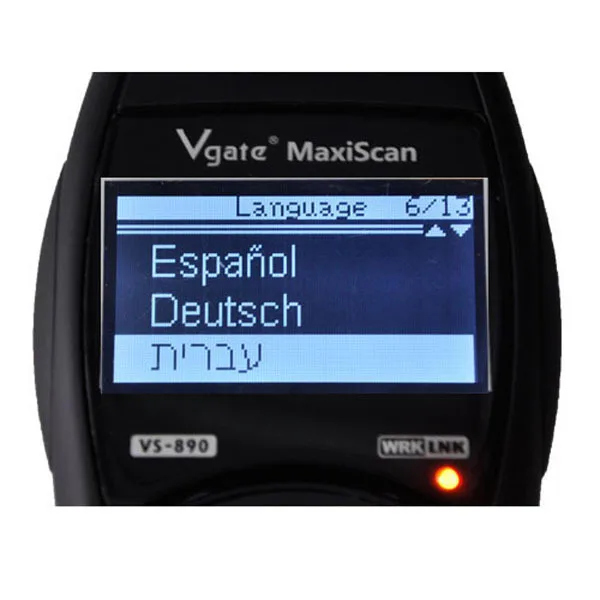 Профессиональный OBD2 EOBD диагностический инструмент VS890 Maxi scan OBD SCAN multi-язык VS 890 автомобильный считыватель кодов с ELM327 wifi