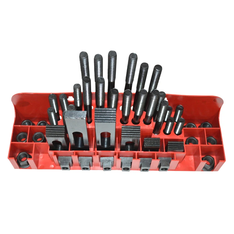 M12 Milling Machine Clamping Practical Set 58pcs Mill Clamp Kit Vice 1SET S45C S