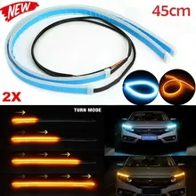 

45cm LED Strip Daytime Running Light Exterior Headlight Indicator Interior