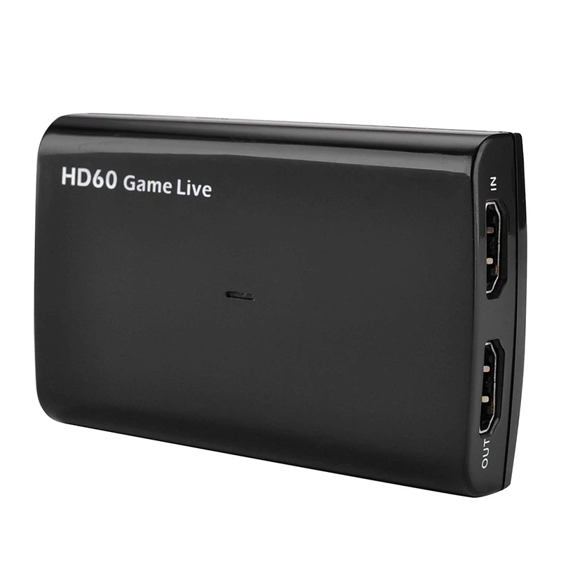 

4K Hdmi Input And Bypass Usb3.0 Uvc Game Capture With Microphone Input, Record Up To 1080P 60Fps Hdmi To Uvc Video Capture Card