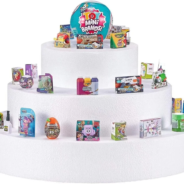 mini brands toys unbox new mini toys 5-flap surprise ball supermarket small brand blind box 6