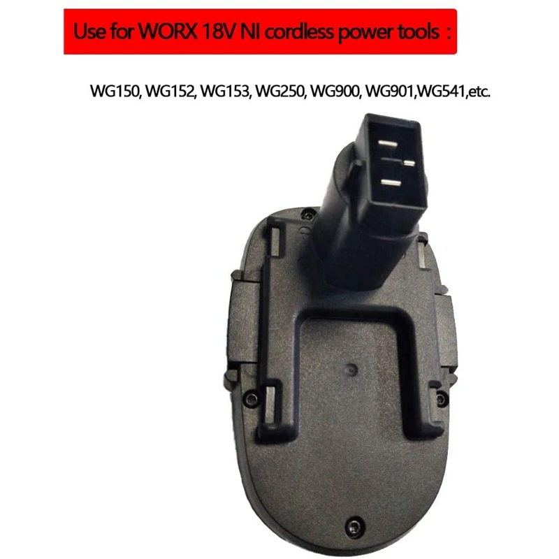 WA1820 для Worx Батарея адаптер 18/20V ионно литиевая конвертировать в 18V NI беспроводные