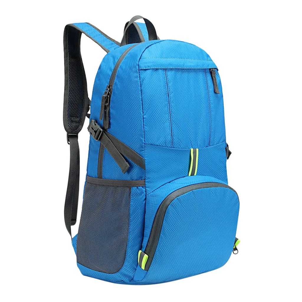 Унисекс крест, складной рюкзак, светильник, водонепроницаемый нейлоновый рюкзак для путешествий, большой объем, модная повседневная школьная Спортивная повседневная сумка, 29 августа - Цвет: SB