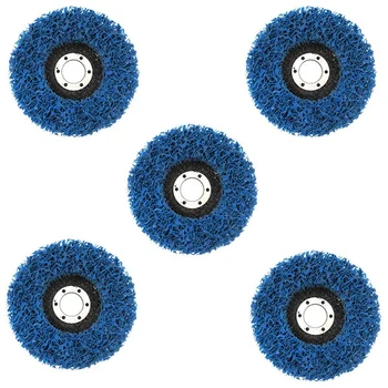 

5Pcs 125 x 22mm Poly Board Abrasive Belt Rust Remover Remover Cleaning Wheel
