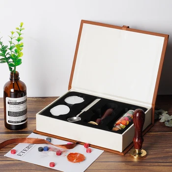 

New Customize Stamp with Gift Box Retro Style Sealing Wax Stamp Set Deluxe Gift SetStar Wars Song of Ice and Fire (1set)