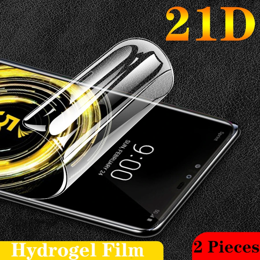2 Pieces Hydrogel Film For LG Velvet G5 G6 G7 G8 ThinQ Q7 Q6 Plus V20 V30 V40 V50 K12 Silicone Soft TPU Front Screen Protector | Мобильные