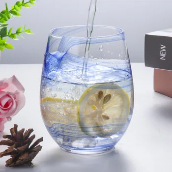 

Set of 2-classical home morning water glass office water juice glass cup GLA-1518