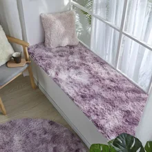 Cilected роскошные мягкие плюшевые ковры эркер ковер для спальни пол декоративное одеяло спальня мохнатый ковер балкон индивидуальный коврик