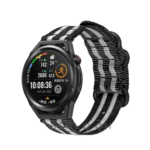 22mm nylon Band For Huawei Watch GT Runner Sport Watchband for Watch GT3 GT 3 42 46mm Wristband Replacement Bracelet Correa