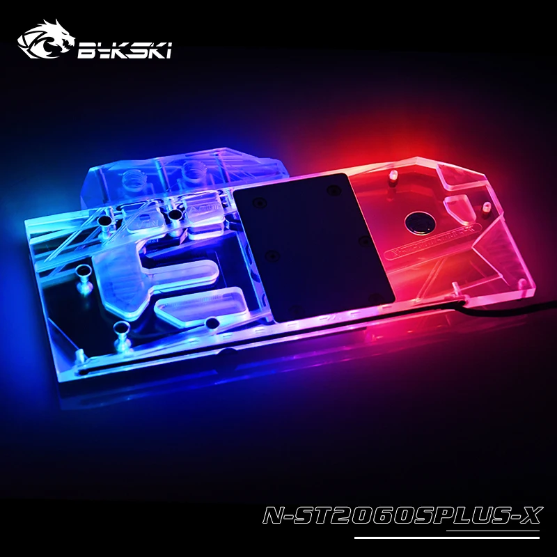 ^Cheap Bykski Water Block use for ZOTAC RTX2060 SUPER Extreme Plus OC / Full Cover Copper Radiator Block / 3PIN 5V A-RGB / 4PIN 12V RGB