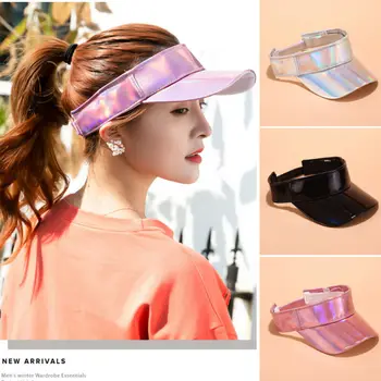 

Sun Visor Adjustable Sports Tennis Golf Cap Headband Unisex Men Women Hat Laser