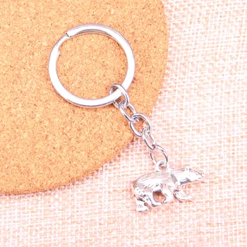 

20pcs bear california state flag Keychain 24*15mm Pendants Car Key Chain Ring Holder Keyring Souvenir Jewelry Gift