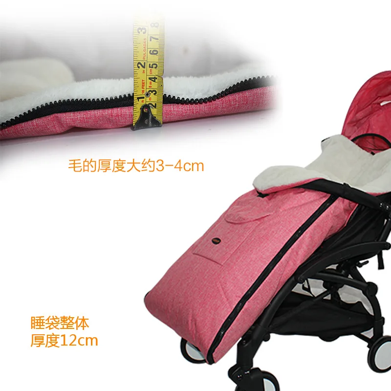 Детская коляска, спальный мешок, осенне-зимний ветрозащитный теплый чехол для ног, Детская Автомобильная крышка для ног, детский хлопковый коврик