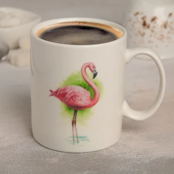 

Chameleon mug "Flamingo", 320 ml, 11,8 × 8 × 9,5 cm