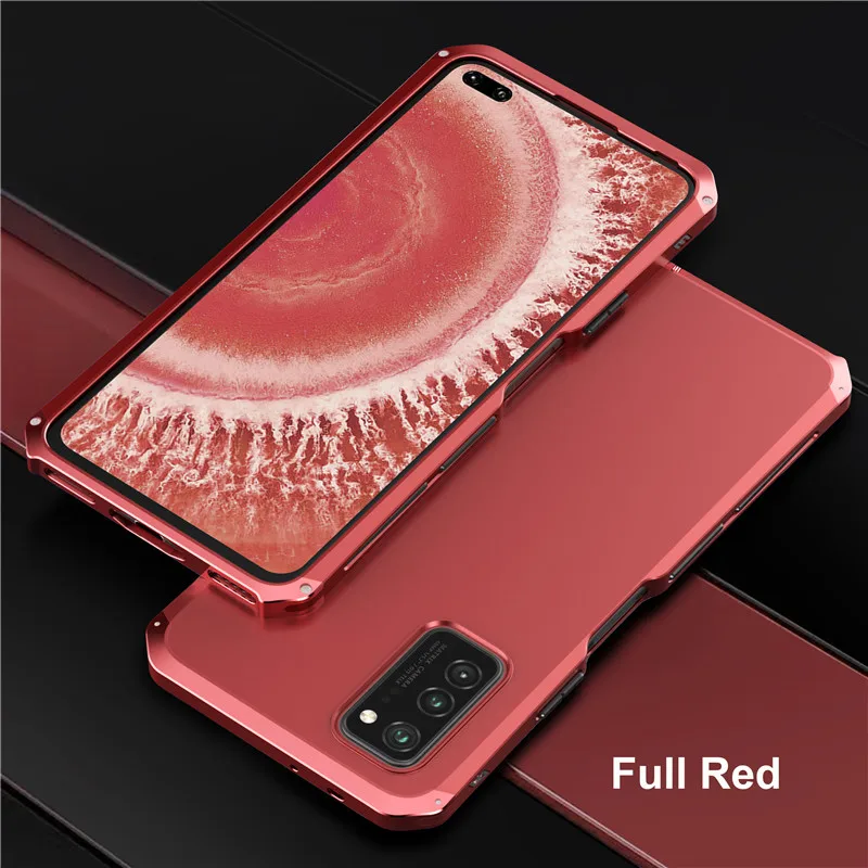 Чехол для Honor V30, чехол для huawei Honor V30 Pro, ударопрочный металлический+ поликарбонатный защитный чехол V30, Жесткий Чехол для huawei V30 Pro, Fundas Carcasa