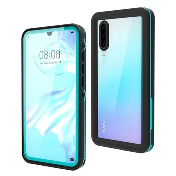 

Shockproof Dropproof Waterproof Case Cover Three Anti-mobile Phone Case Shell P30 P30 Pro