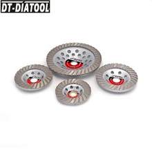Disque de coupe de meule diamant, roue de coupe, béton fritté Turbo, béton, marbre, granit, DT DIATOOL