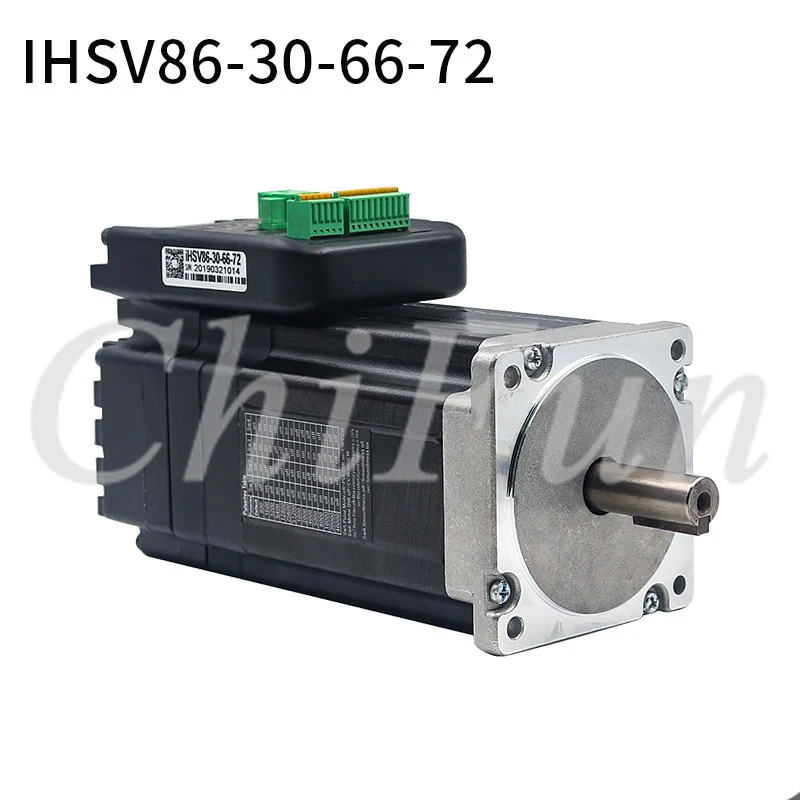

JMC iHSV86-30-66-72 660W Integrated Servo Motor Driver 72VDC 3000rpm 2.1NM Incremental encoder
