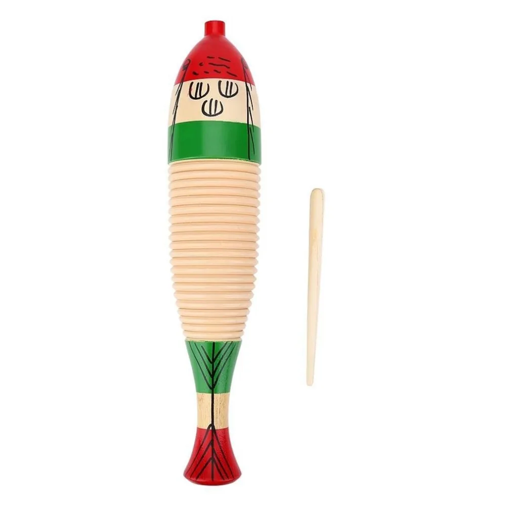 

Orff Instruments Wooden Knocker Percussion Instruments Crow Sounder Toys for Kids Musical Instruments Educational Toy