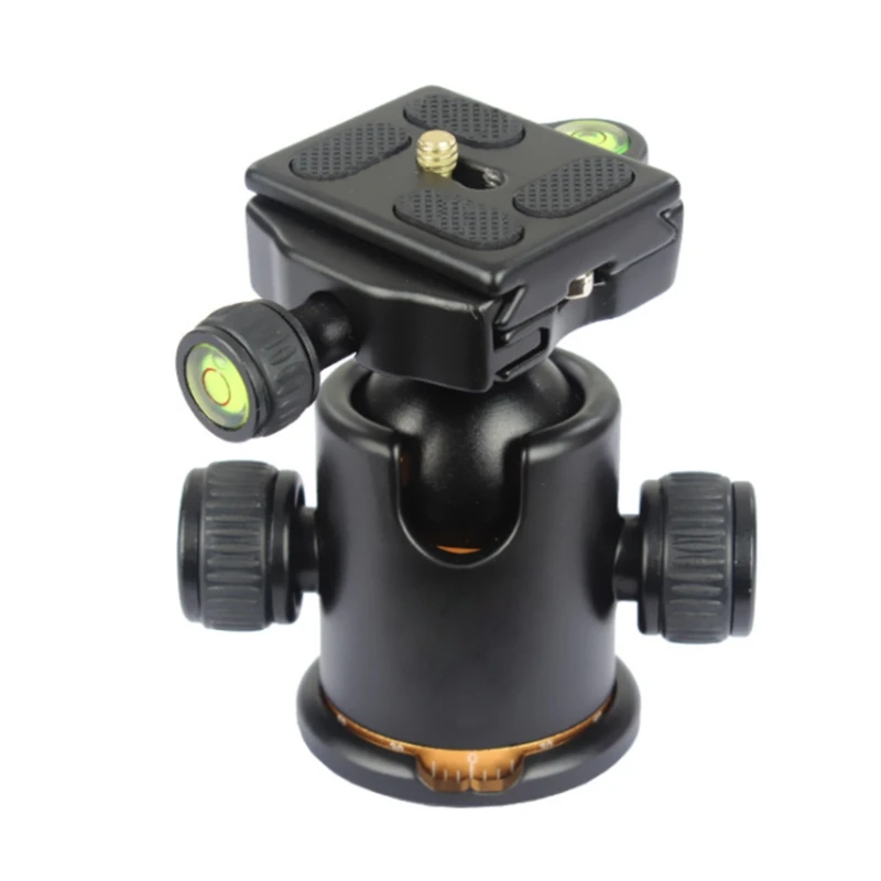 Quick Release Plate Camera Tripod Ball Head Fine Tuning Damping Wear